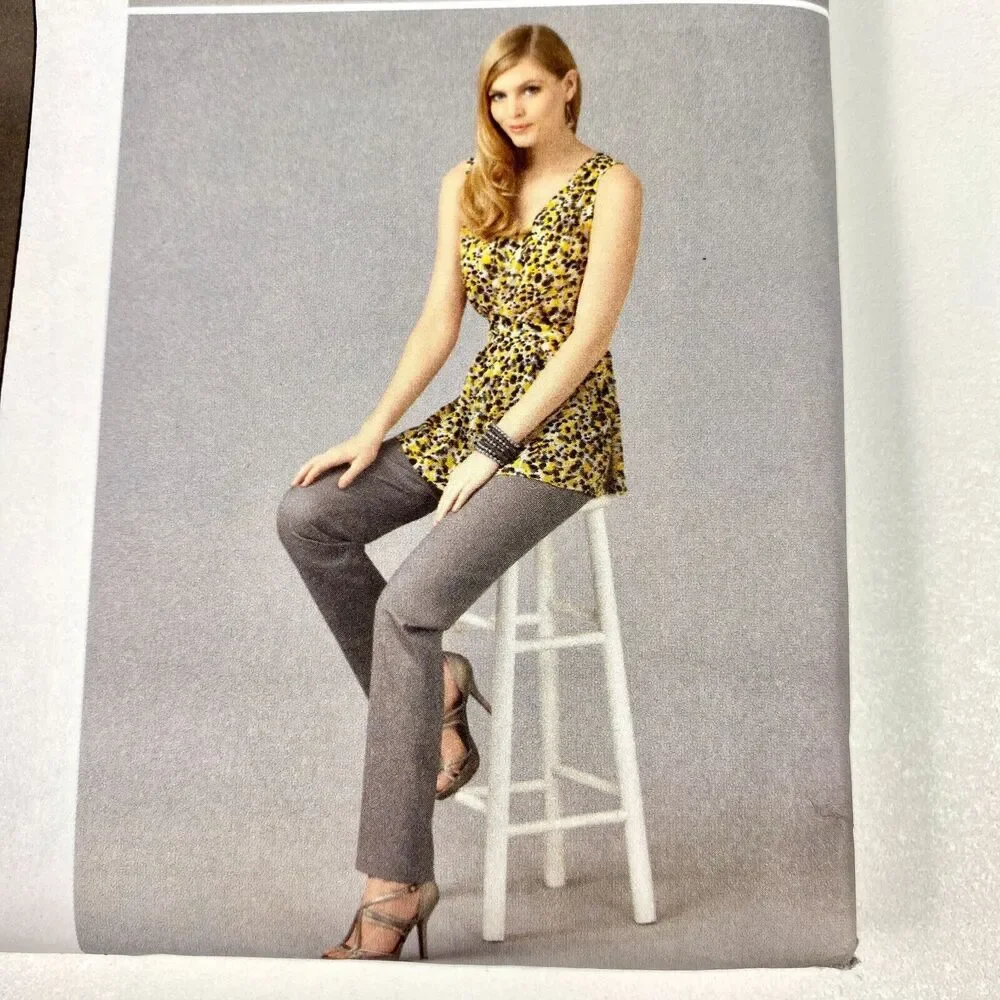 Simplicity 1810 Womens Pullover Dress Tunic Pants Pattern Size XXS-XXL UNCUT FF